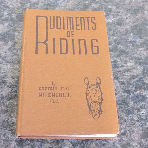 Other - Rudiments of riding vintage antique horse book farmer’s market collector barn